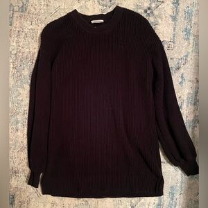 Minimum Black Knit Sweater